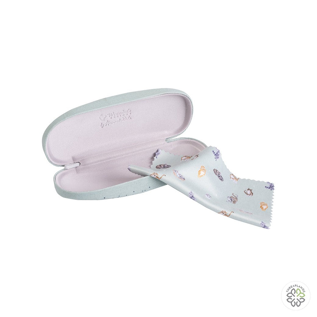 Wrendale Cat Glasses Case - Sweet Dreams - Threaplands [optimised-1040-watermarked]