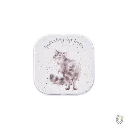 Wrendale Cat Lip Balm - Glamour Puss [optimised-1040-watermarked]