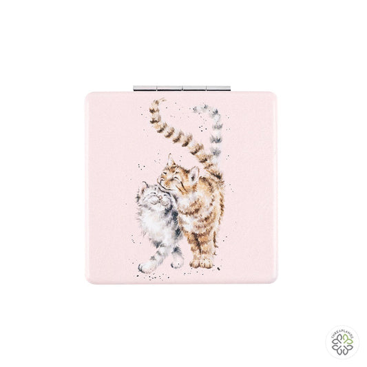 Wrendale Cat Mirror - Feline Good - Threaplands [optimised-1040-watermarked]