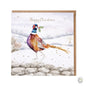 Wrendale Card - A Chistmas Pheasant [optimised-1040-watermarked]