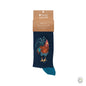 Wrendale Cockerel Sock - Colours of the Rainbow [optimised-1040-watermarked]