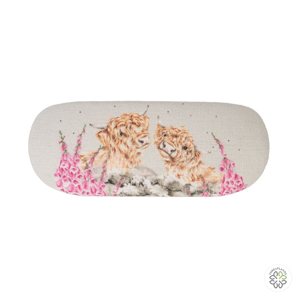 Wrendale Cow Glasses Case - Just for Moo - Threaplands [optimised-1040-watermarked]