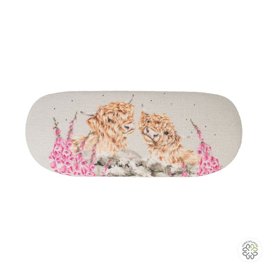 Wrendale Cow Glasses Case - Just for Moo - Threaplands [optimised-1040-watermarked]