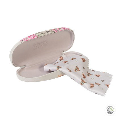 Wrendale Cow Glasses Case - Just for Moo - Threaplands [optimised-1040-watermarked]