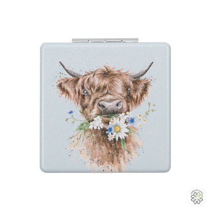 Wrendale Cow Mirror - Daisy Coo - Threaplands [optimised-1040-watermarked]