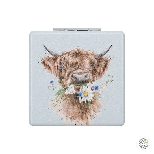 Wrendale Cow Mirror - Daisy Coo - Threaplands [optimised-1040-watermarked]