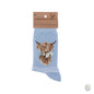 Wrendale Cow Sock - Daisy Coo [optimised-1040-watermarked]