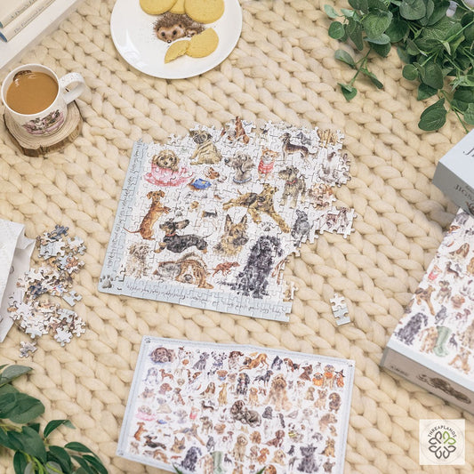 Wrendale Dog Puzzle - A Dog's Life [optimised-1040-watermarked]