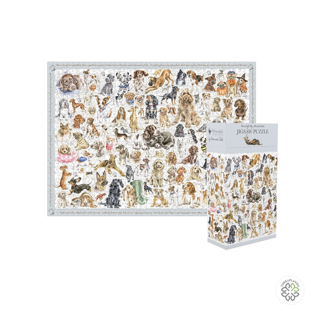 Wrendale Dog Puzzle - A Dog's Life [optimised-1040-watermarked]