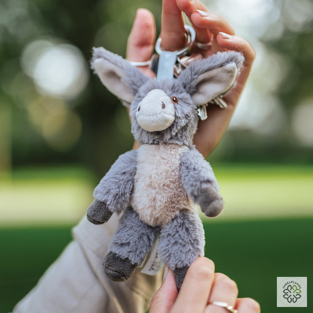 Wrendale Donkey Plush Keyring [optimised-1040-watermarked]