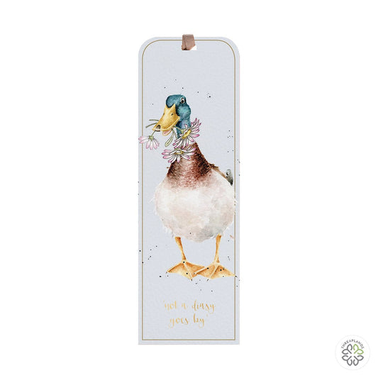 Wrendale Duck Bookmark  Not a Daisy goes by [optimised-1040-watermarked]