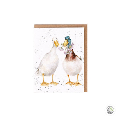 Wrendale Duck Seed Card - Not A Daisy Goes By [optimised-1040-watermarked]