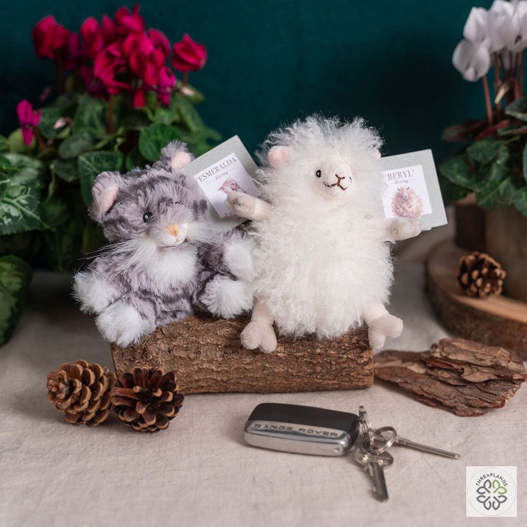 Wrendale Elephant Plush Keyring [optimised-1040-watermarked]