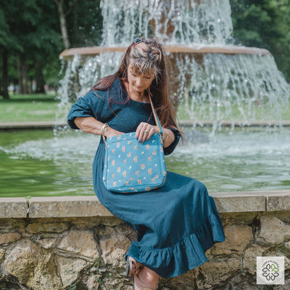 Wrendale Everyday Bag - Cow - Threaplands [optimised-1040-watermarked]