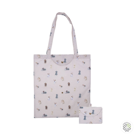 Wrendale Foldable Shopping Bag - Dogs - Threaplands [optimised-1040-watermarked]
