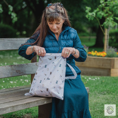 Wrendale Foldable Shopping Bag - Dogs - Threaplands [optimised-1040-watermarked]