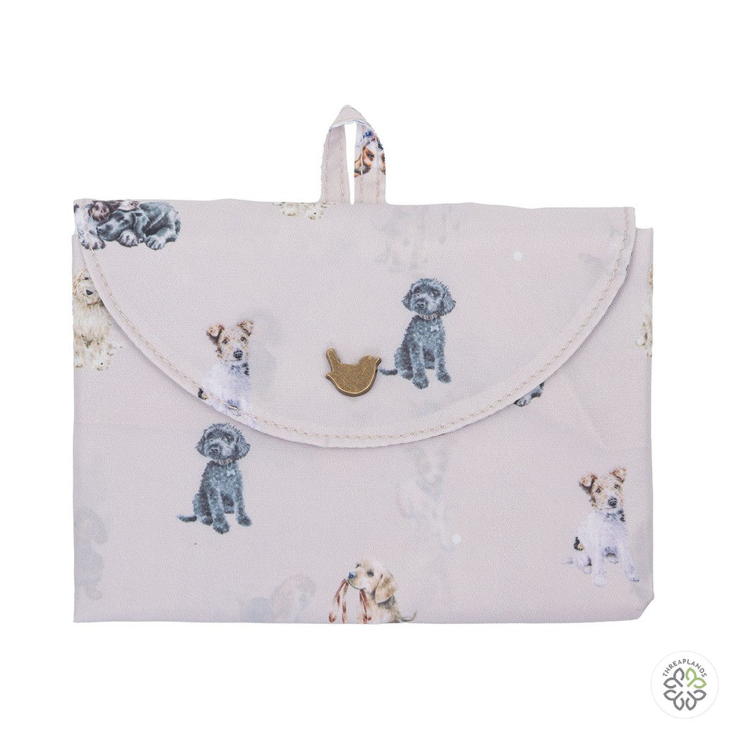 Wrendale Foldable Shopping Bag - Dogs - Threaplands [optimised-1040-watermarked]