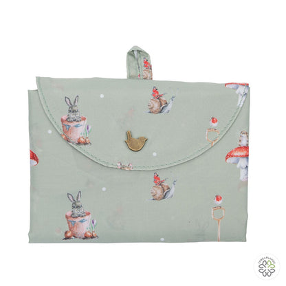 Wrendale Foldable Shopping Bag - Garden Friends [optimised-1040-watermarked]