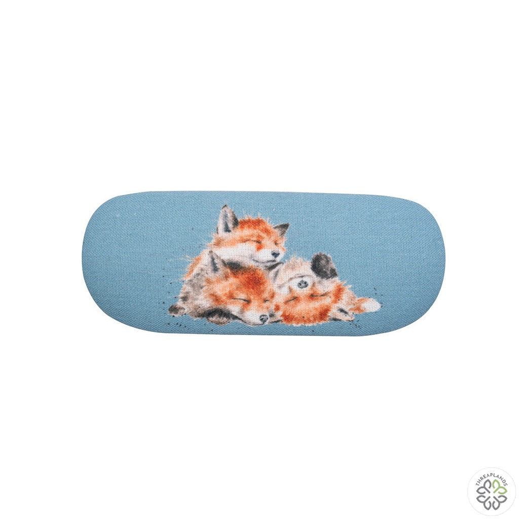 Wrendale Fox Glasses Case - Snug as a Cub - Threaplands [optimised-1040-watermarked]