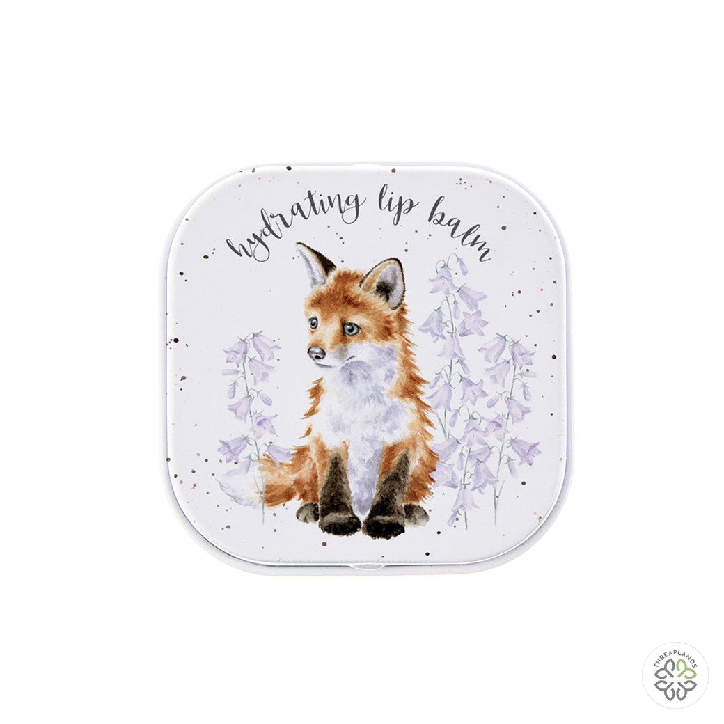 Wrendale Fox Lip Balm - Stay Clever Little Fox - Threaplands [optimised-1040-watermarked]