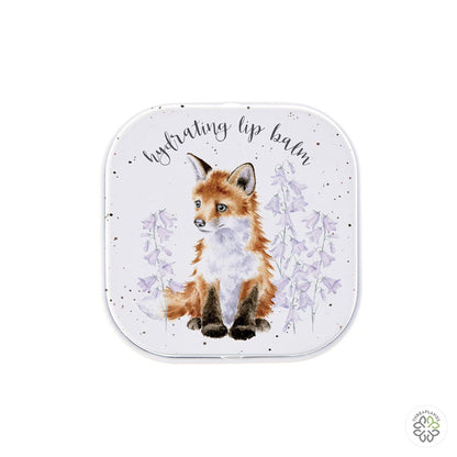 Wrendale Fox Lip Balm - Stay Clever Little Fox - Threaplands [optimised-1040-watermarked]