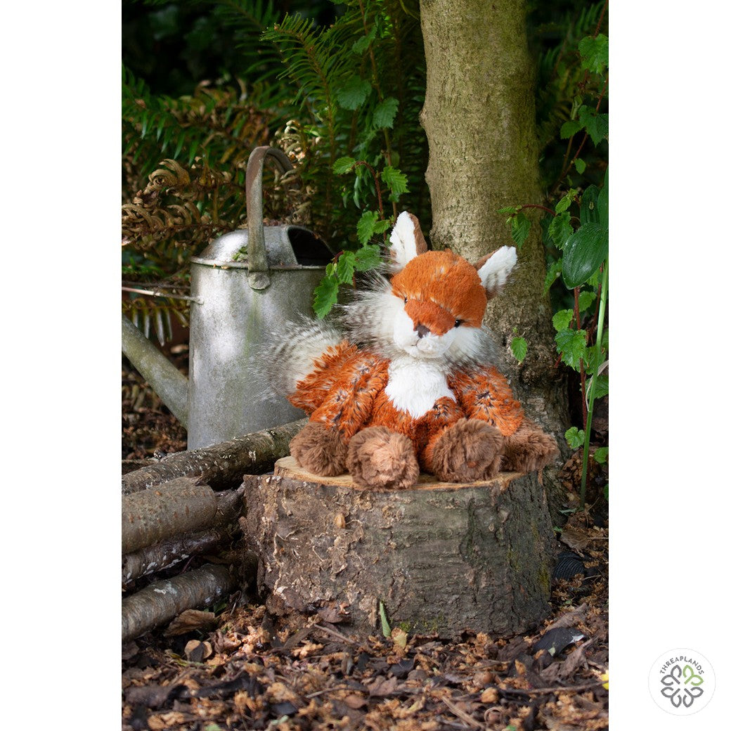Wrendale Fox Medium Plush - Threaplands [optimised-1040-watermarked]