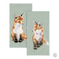 Wrendale Fox Pocket Tissues - Daydreamer [optimised-1040-watermarked]