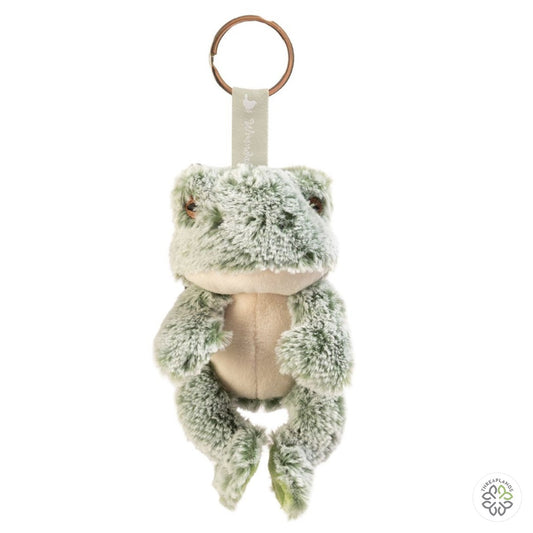 Wrendale Frog Plush Keyring Elliott [optimised-1040-watermarked]