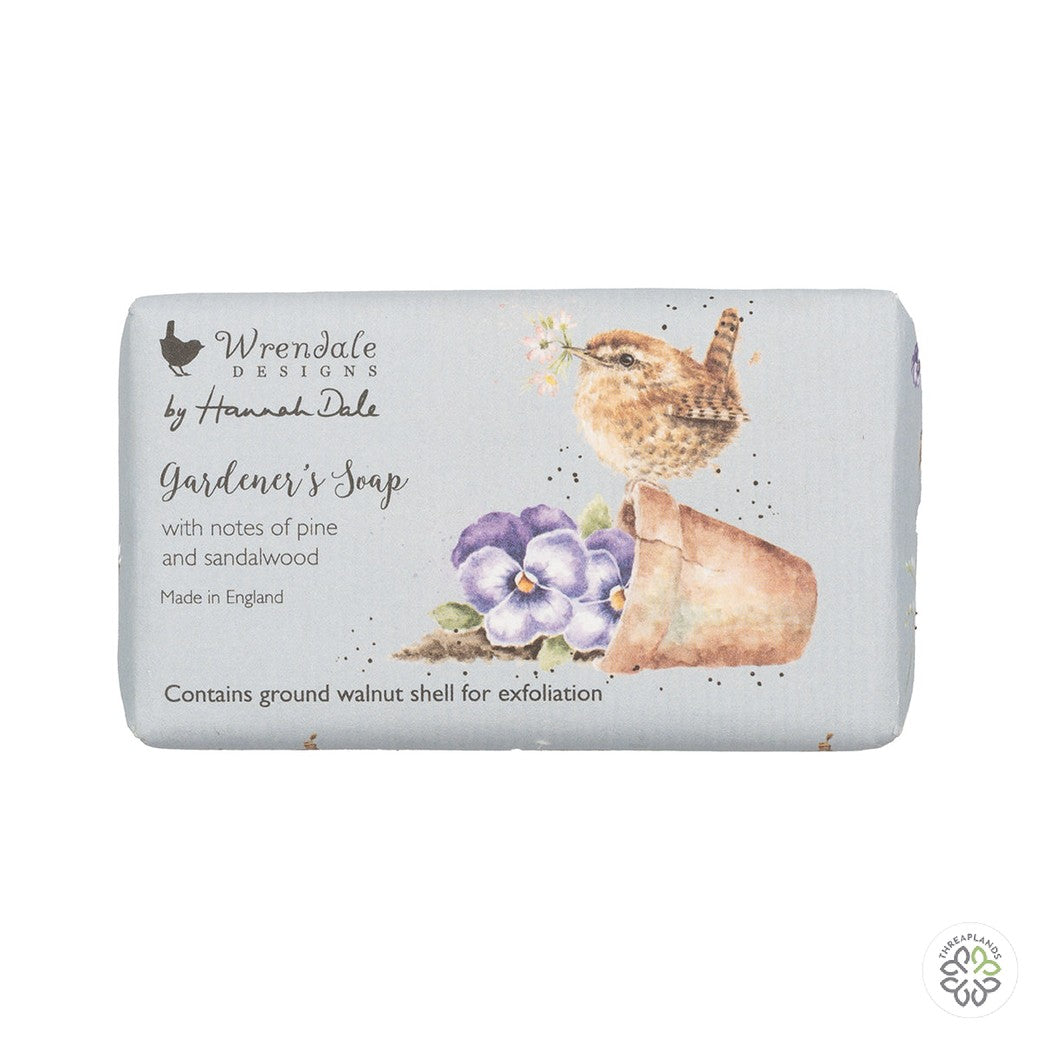 Wrendale Gardeners Soap - Pottering About (Pine & Sandalwood) [optimised-1040-watermarked]