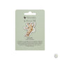 Wrendale Giraffe Pin Badge - Flowers [optimised-1040-watermarked]