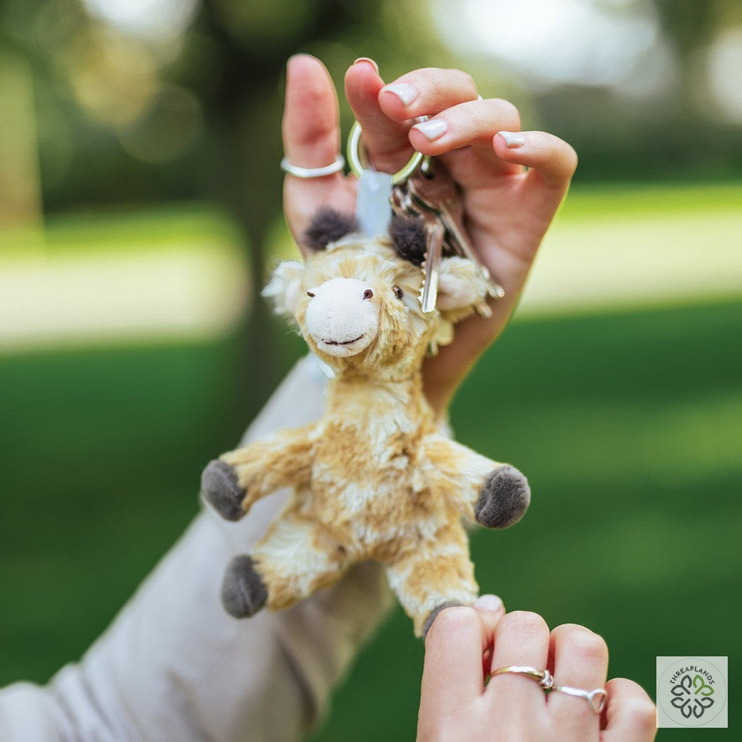 Wrendale Giraffe Plush Keyring [optimised-1040-watermarked]