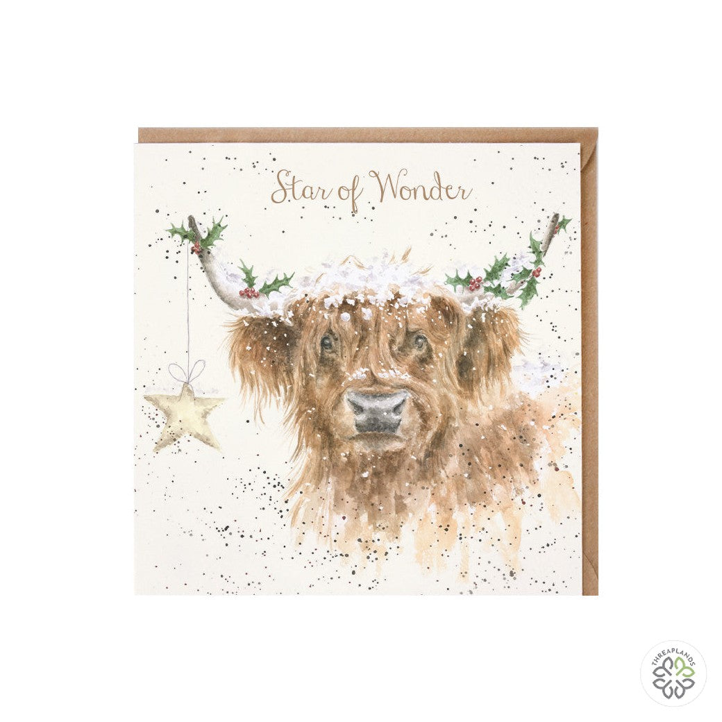 Wrendale Card - Highland Star [optimised-1040-watermarked]