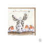 Wrendale Card - The Christmas Donkey [optimised-1040-watermarked]