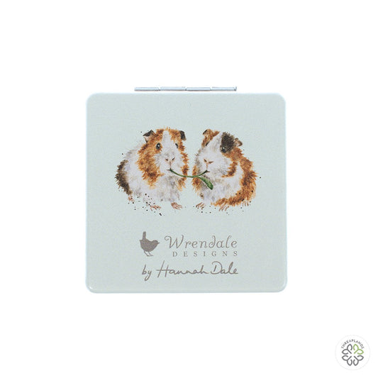 Wrendale Guinea Pig Mirror - Piggy in the Middle - Threaplands [optimised-1040-watermarked]