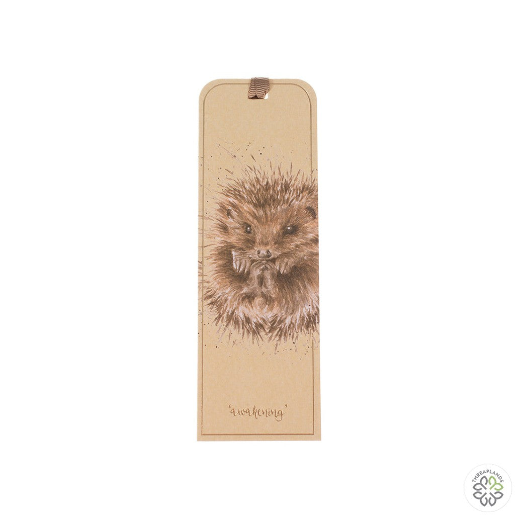 Wrendale Hedgehog Bookmark - Awakening - Threaplands [optimised-1040-watermarked]