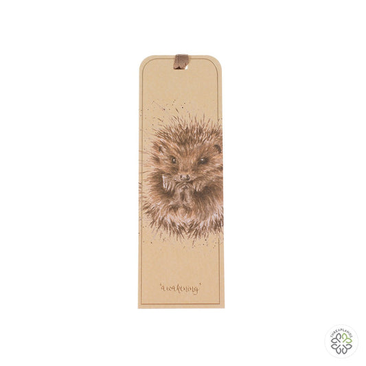 Wrendale Hedgehog Bookmark - Awakening - Threaplands [optimised-1040-watermarked]