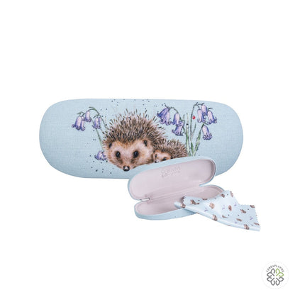 Wrendale Hedgehog Glasses Case - Love & Hedgehugs [optimised-1040-watermarked]