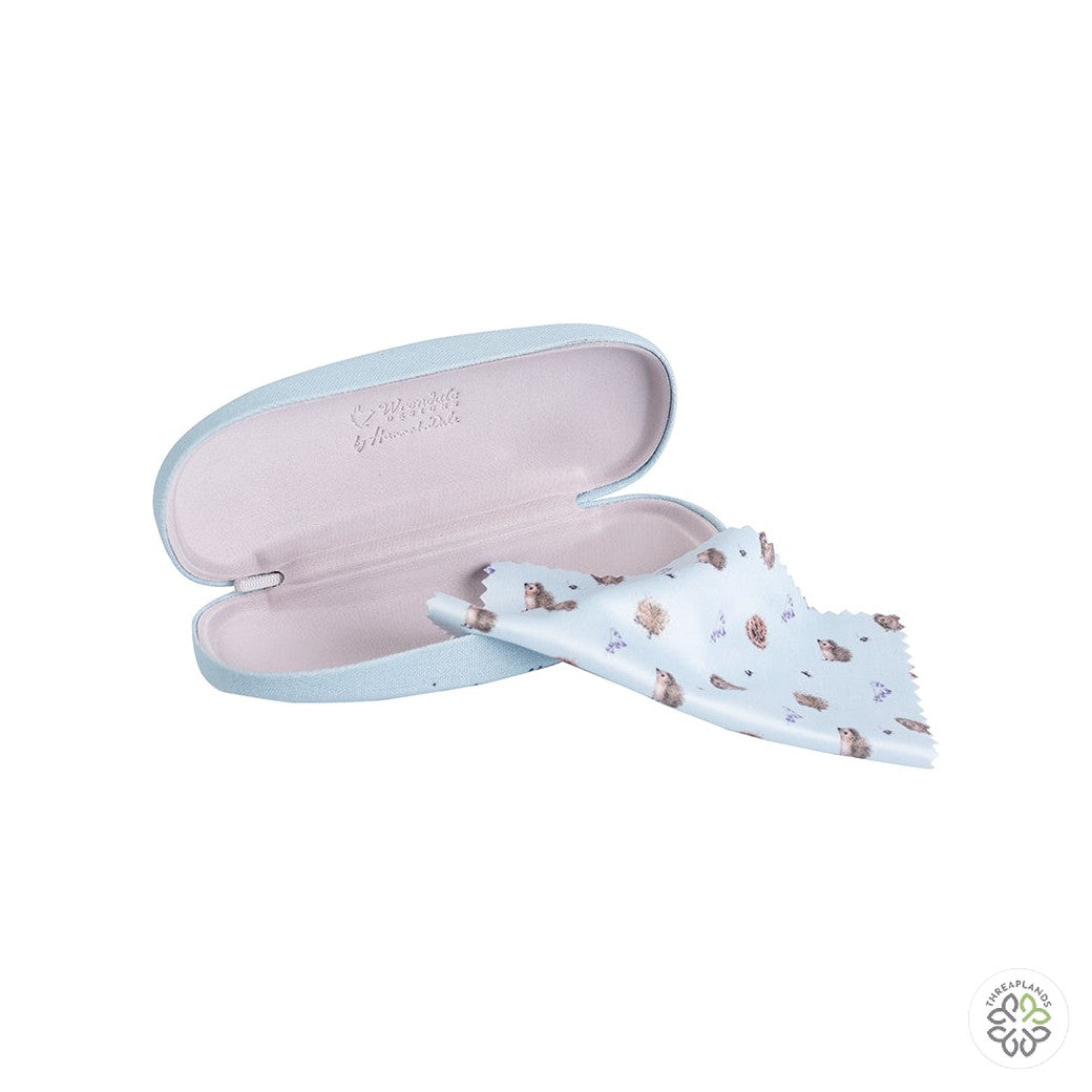 Wrendale Hedgehog Glasses Case - Love & Hedgehugs [optimised-1040-watermarked]