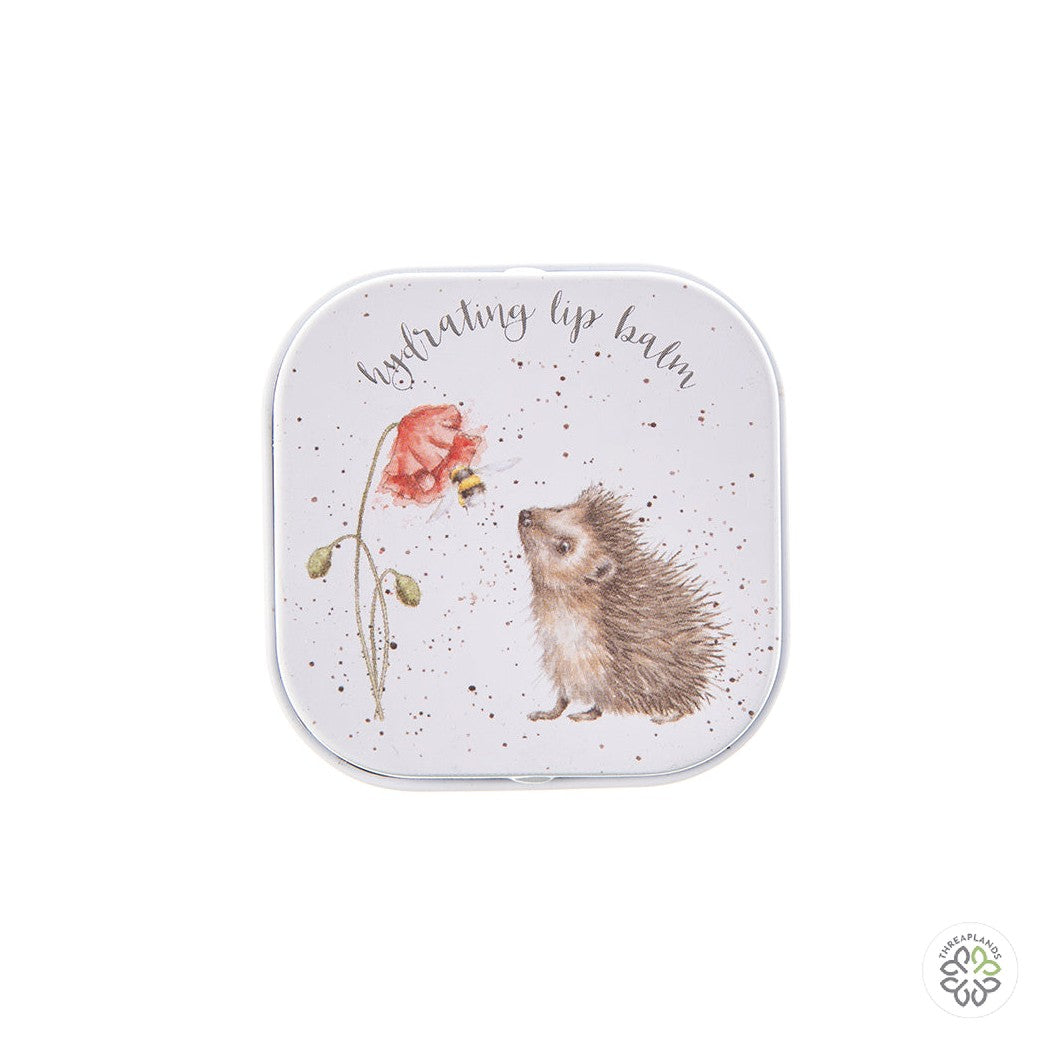 Wrendale Hedgehog Lip Balm - Busy as a Bee [optimised-1040-watermarked]