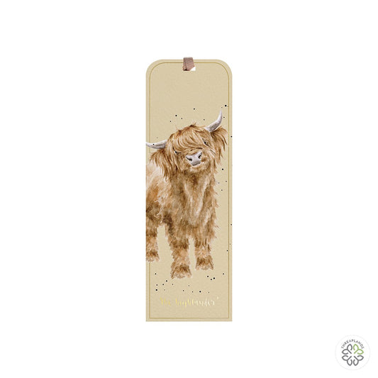 Wrendale Highland Cow Bookmark - Heilen Coo - Threaplands [optimised-1040-watermarked]