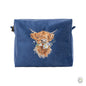 Wrendale Highland Cow Cosmetic Bag - Daisy coo - Threaplands [optimised-1040-watermarked]