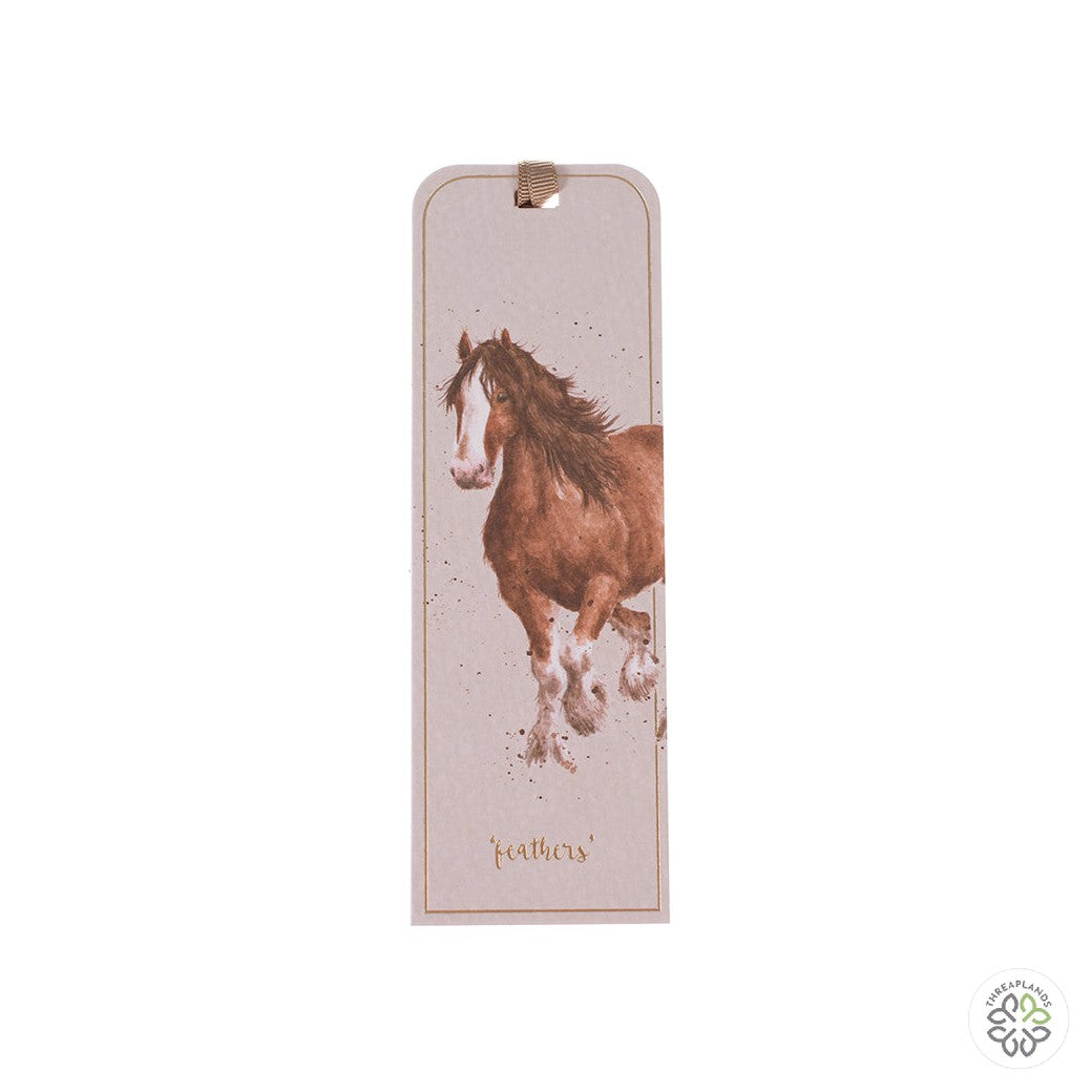 Wrendale Horse Bookmark - Feathers [optimised-1040-watermarked]