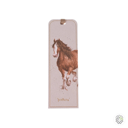 Wrendale Horse Bookmark - Feathers [optimised-1040-watermarked]