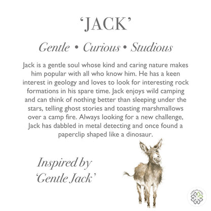 Wrendale Junior Donkey Plush- Jack - Threaplands [optimised-1040-watermarked]