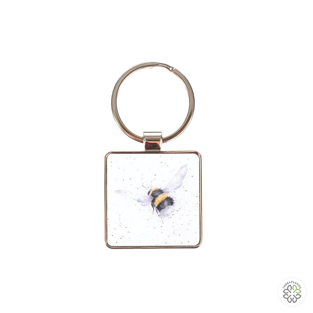 Wrendale Keyring - Flight of the Bumblebee [optimised-1040-watermarked]