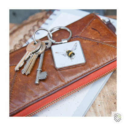 Wrendale Keyring - Flight of the Bumblebee [optimised-1040-watermarked]