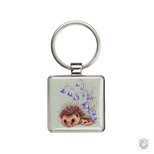 Wrendale Keyring - Hedgehog - Threaplands [optimised-1040-watermarked]