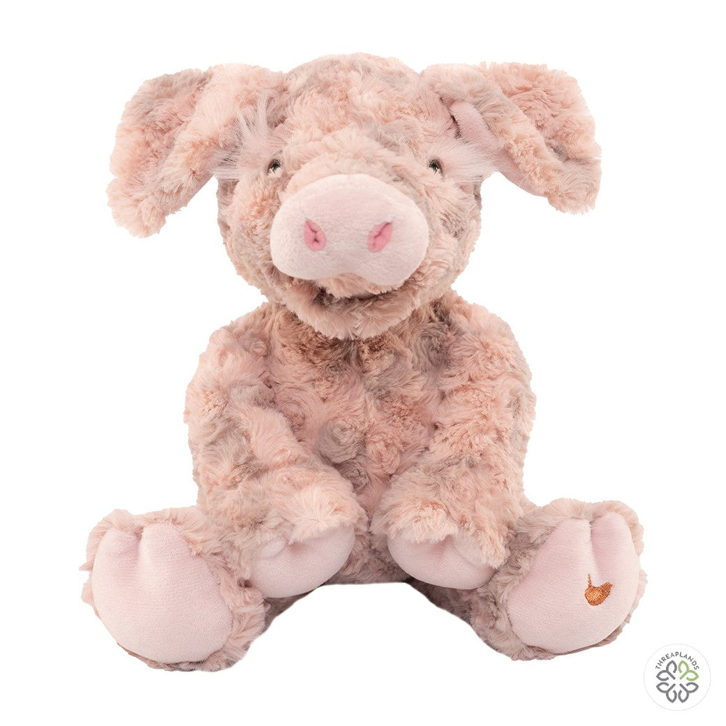 Wrendale Large Pig Plush - Threaplands [optimised-1040-watermarked]