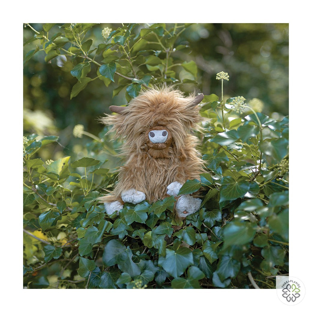 Wrendale Medium Highland Cow Plush - Threaplands [optimised-1040-watermarked]