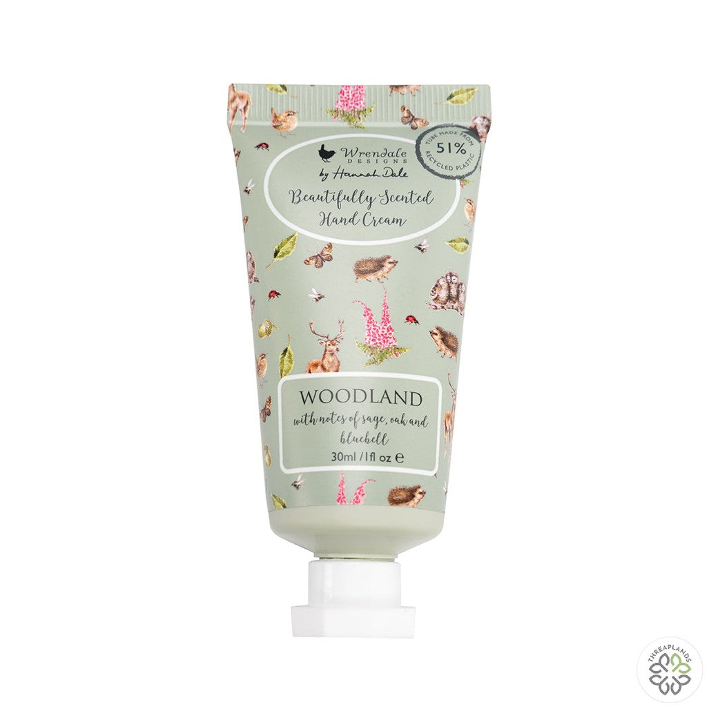 Wrendale Mini Hand Cream Gift Pouch - Woodland (Green) - Threaplands [optimised-1040-watermarked]
